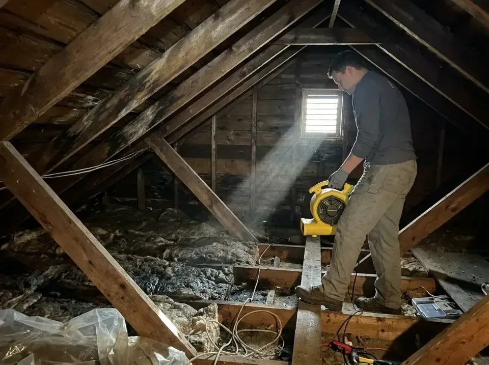 attic-water-damage-drying-proc-007 — frequently asked questions, Emergency Water Extraction & 24/7 Flood Response in Pottsvi…